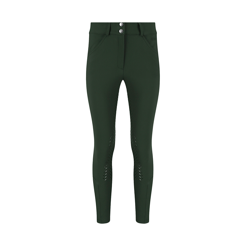 Kentucky Horsewear - Pantalon d'équitation femme Miami vert foncé full grip | - Ohlala