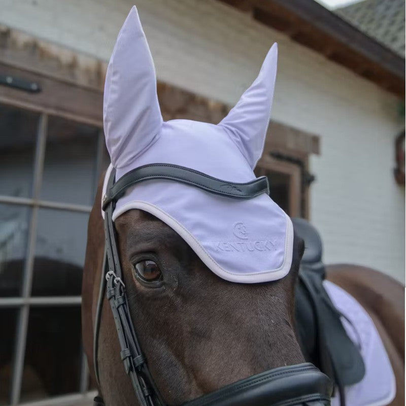Kentucky Horsewear - Pferde-Ohrenschutz Softshell violett/ hellrosa | - Ohlala