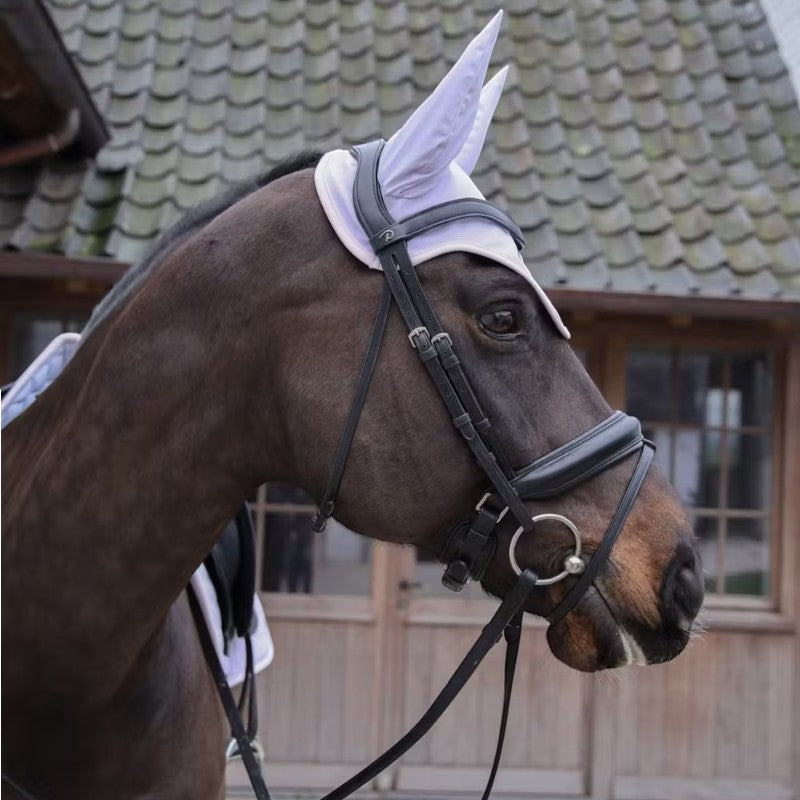 Kentucky Horsewear - Pferde-Ohrhaube geräuschdämpfend Softshell lila/ hellrosa | - Ohlala