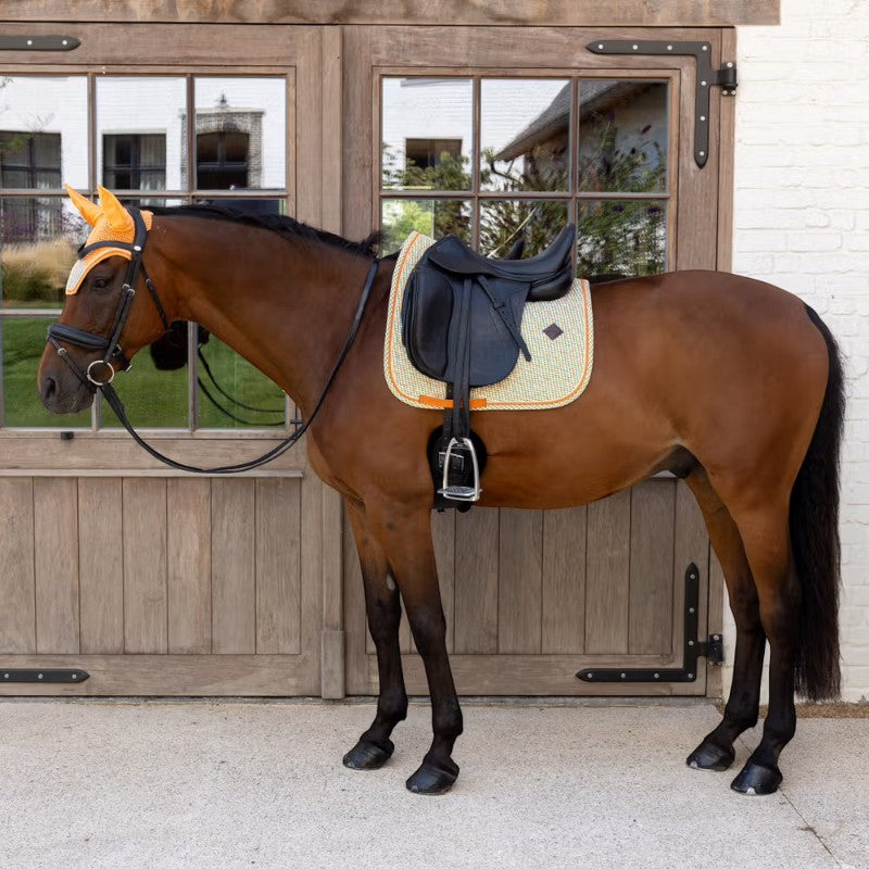 Kentucky Horsewear - Sudadero de doma Velvet Printing cubes colorfull | - Ohlala