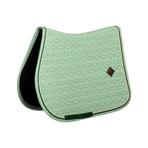 Kentucky Horsewear - Tapis de selle Velvet Printing chess vert | - Ohlala