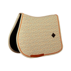 Kentucky Horsewear - Tapis de selle Velvet Printing cubes colorfull | - Ohlala