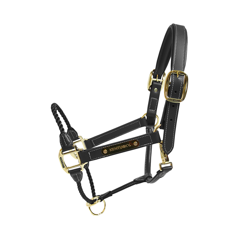 Kentucky Horsewear - Rope cavesson halter black | - Ohlala