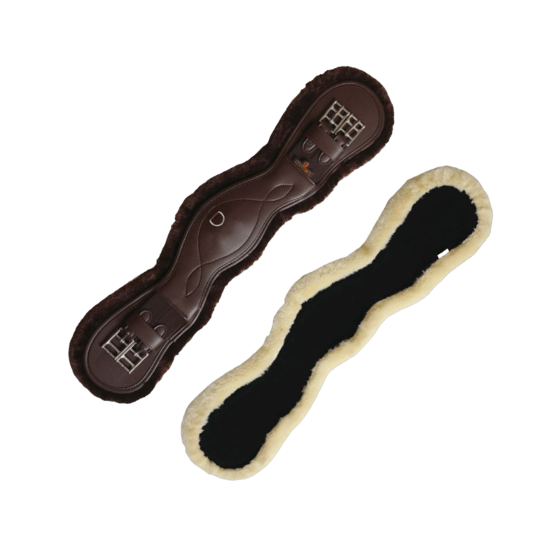 Kentucky Horsewear - Brown Short Anatomical Girth