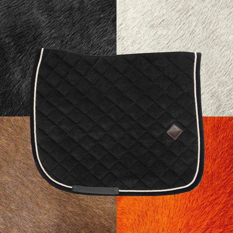 Kentucky Horsewear - Tapis de dressage Corduroy Noir | - Ohlala