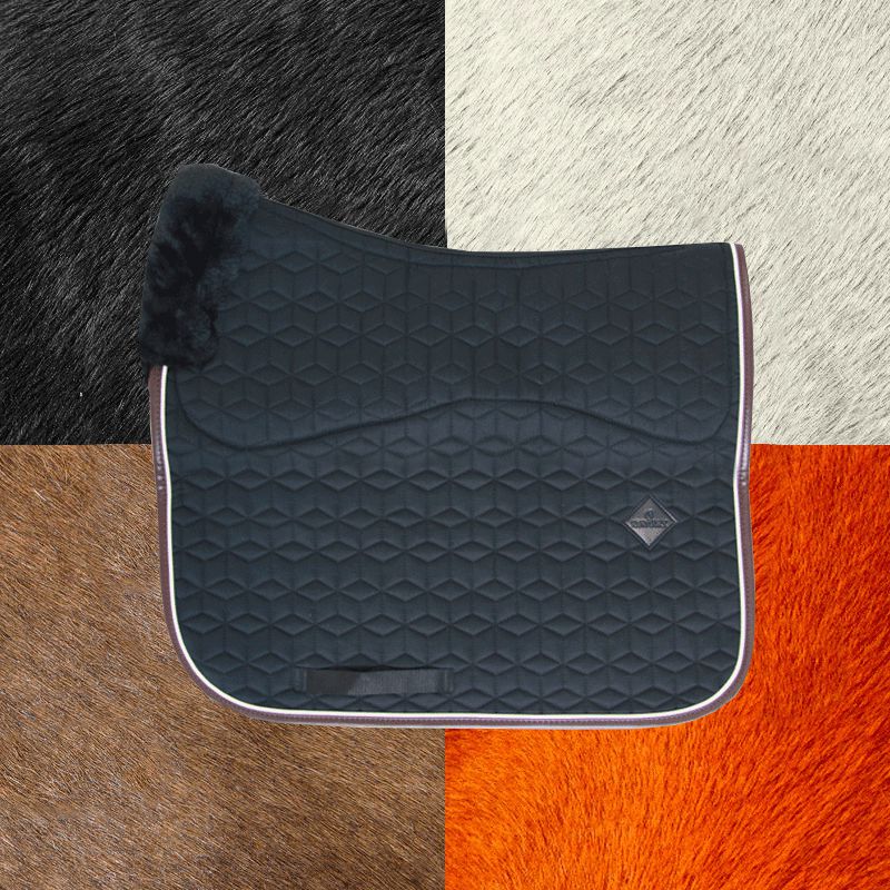 Kentucky Horsewear - Tapis de dressage Skin Friendly noir | - Ohlala