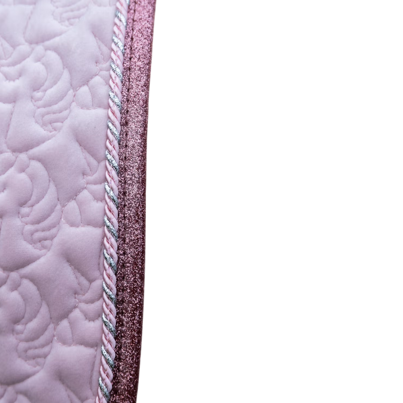 Kentucky Horsewear - Unicorn dressage pad with soft pink glitter | - Ohlala