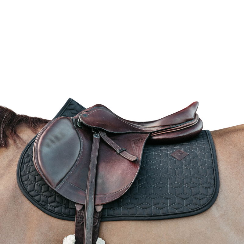 Kentucky Horsewear - Tapis de selle Basic gris anthracite