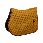 Kentucky Horsewear - Onion Quilt Leather Neon Saddle Pad khaki | - Ohlala