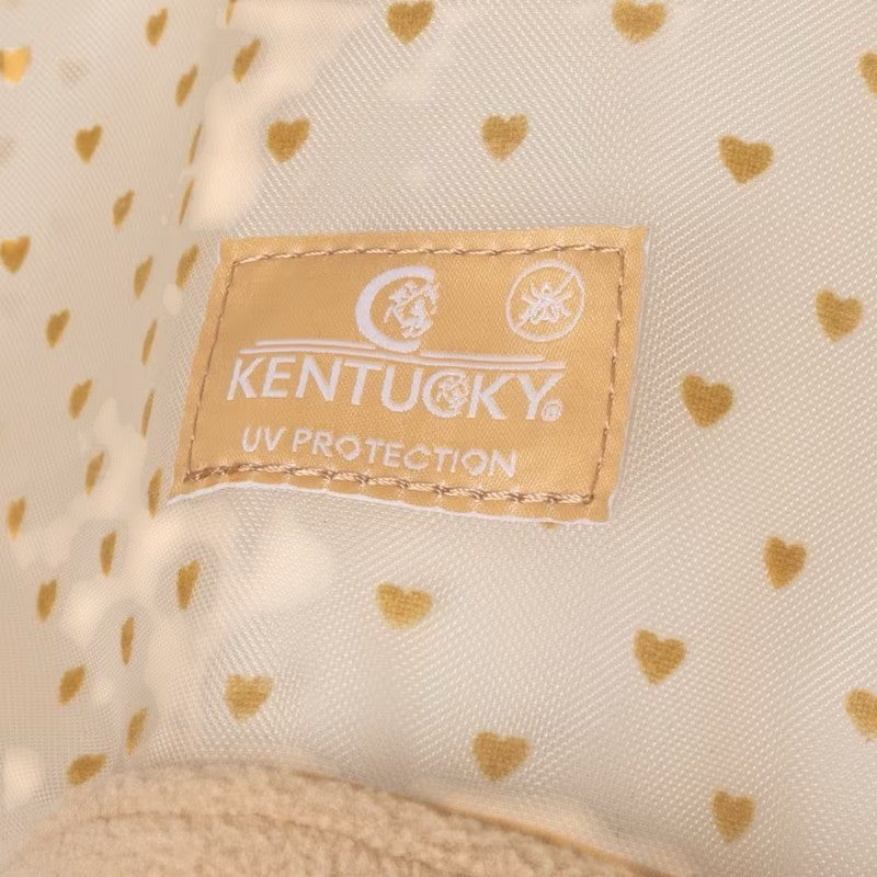 Kentucky Horsewear - Maschera anti-mosche Heart con orecchie e naso beige | - Ohlala