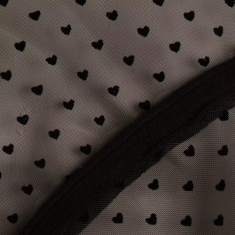 Kentucky Horsewear - Maschera anti-mosche Heart con orecchie e naso nero | - Ohlala