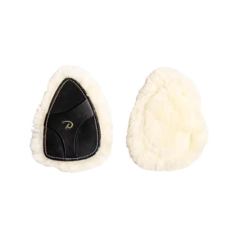Dyon - Vegan sheepskin protection pad hunting breastplate 5-point D black | - Ohlala