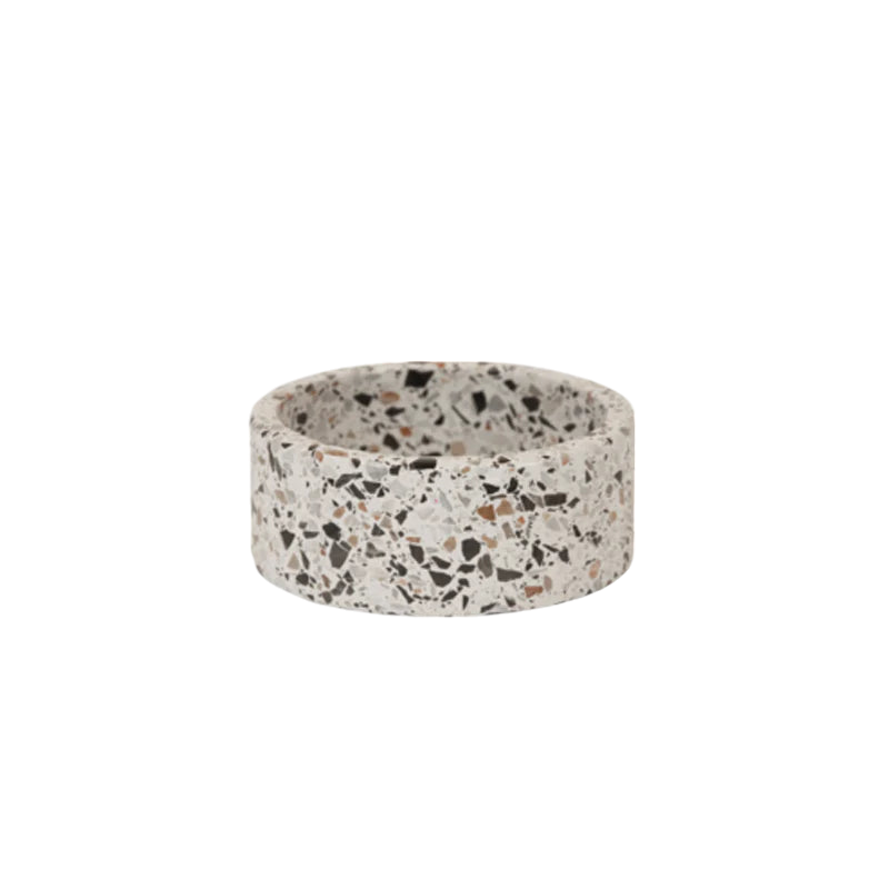 Kentucky Dogwear - Classic White Stone Terrazzon Dog Bowl