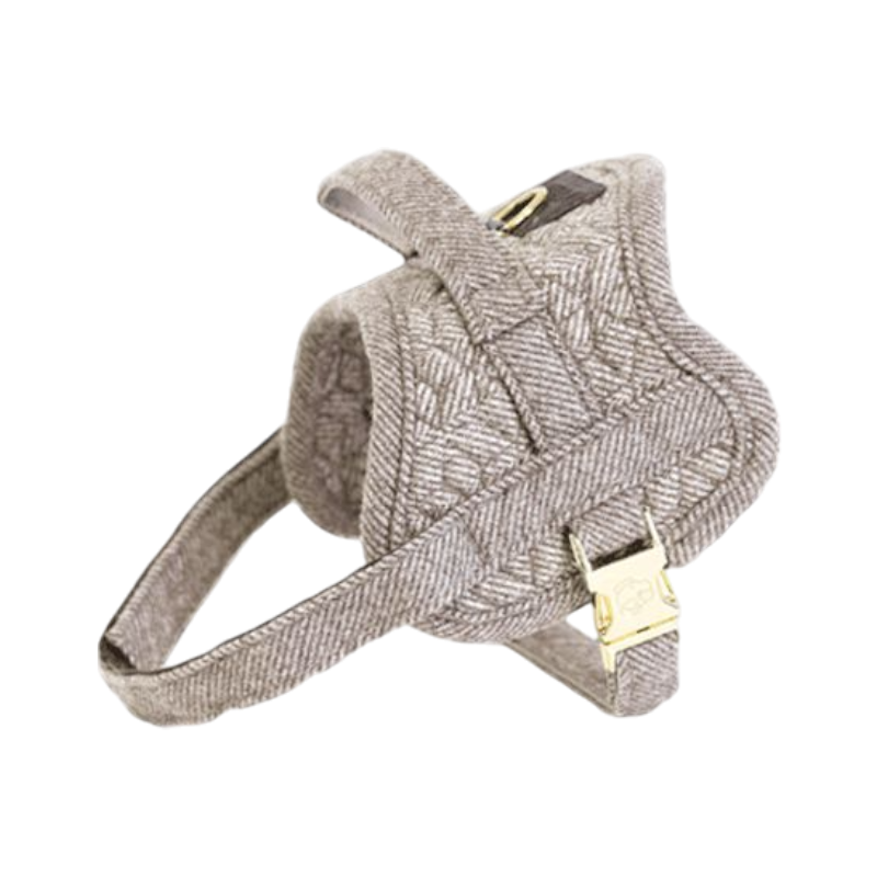 Kentucky Dogwear - Body safe Wool dog harness beige