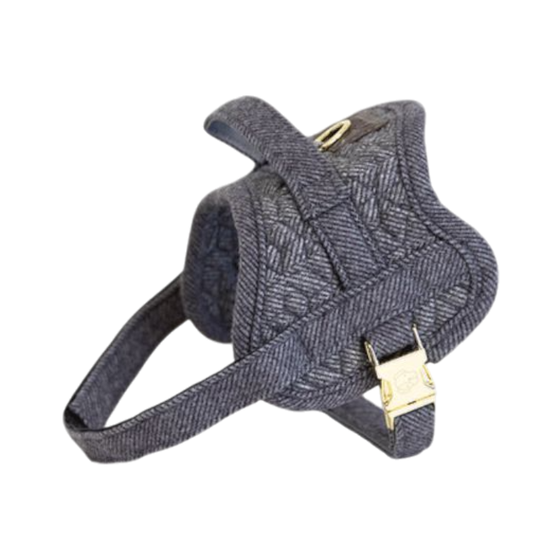 Kentucky Dogwear - Body safe Wool dog harness gray