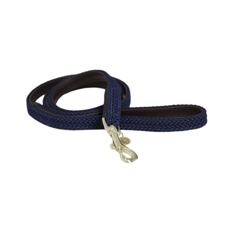 Kentucky Dogwear - Leave in braided nylon plated nylon 200 cm navy