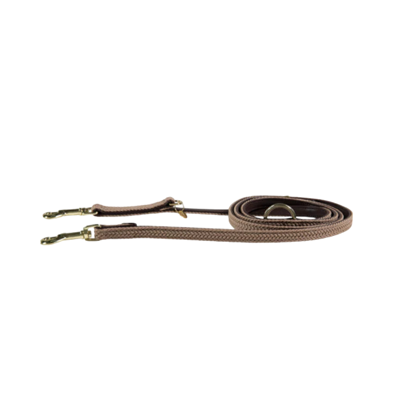 Kentucky Dogwear - Beige Braided Nylon Leash