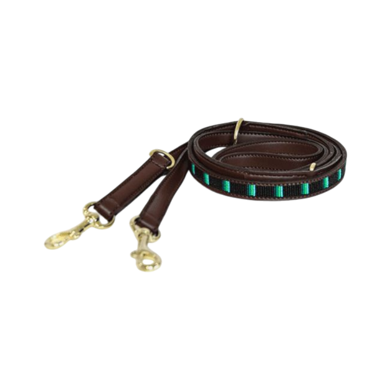 Kentucky Dogwear - Handmade beaded dog leash 250 cm black