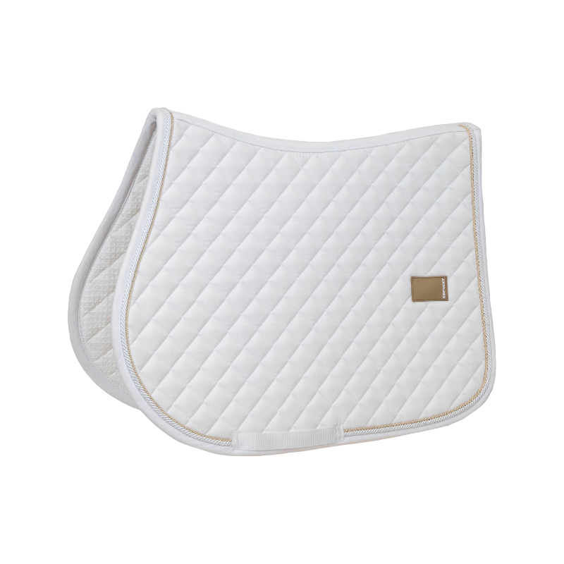 Kentucky Horsewear - Tapis de selle Diamond Rope blanc