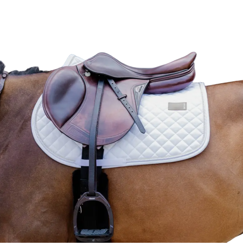 Kentucky Horsewear - Tapis de selle Diamond Rope blanc