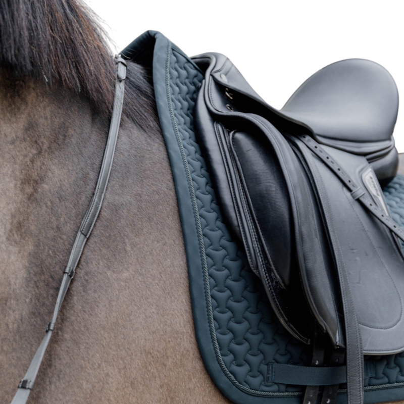 Kentucky Horsewear - Sudadero de doma 3D logo verde abeto