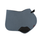 LeMieux - Suede Close Contact Square ice blue saddle pad | - Ohlala
