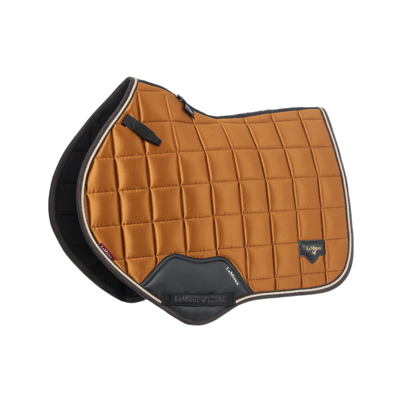 Lemieux - Tapis de selle Square Loire Classic Ginger marron