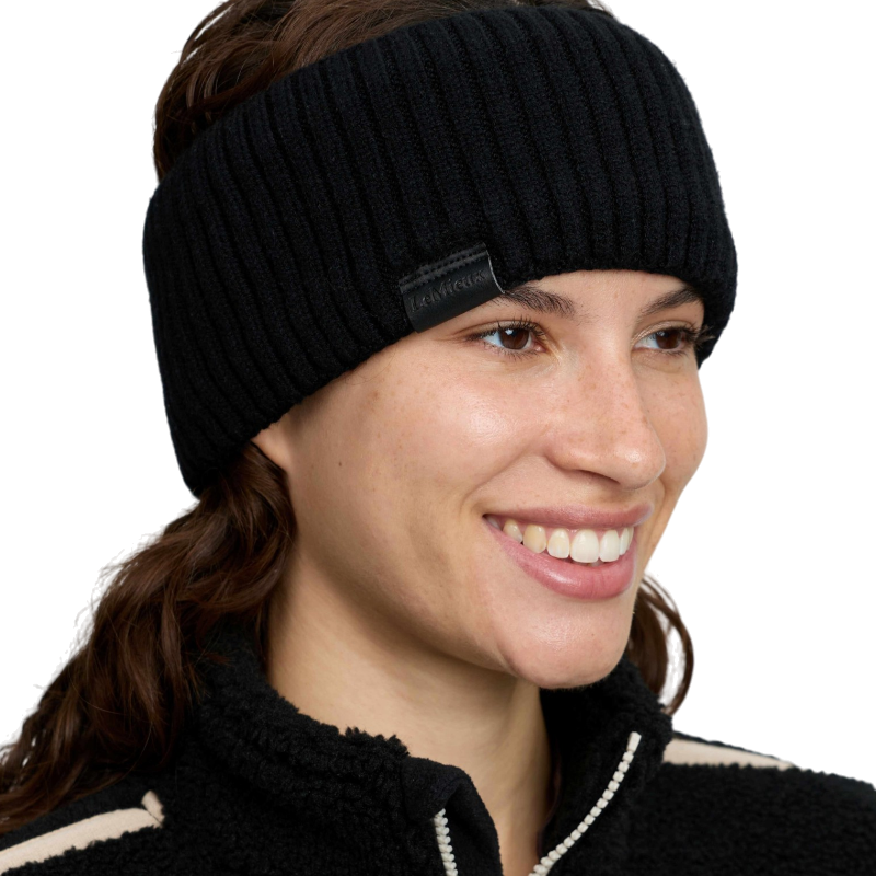 LeMieux - Bandeau femme Clara Rib noir