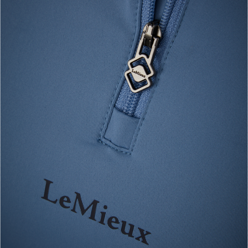 Lemieux - Baselayer manches courtes femme Mia Mesh ice blue | - Ohlala