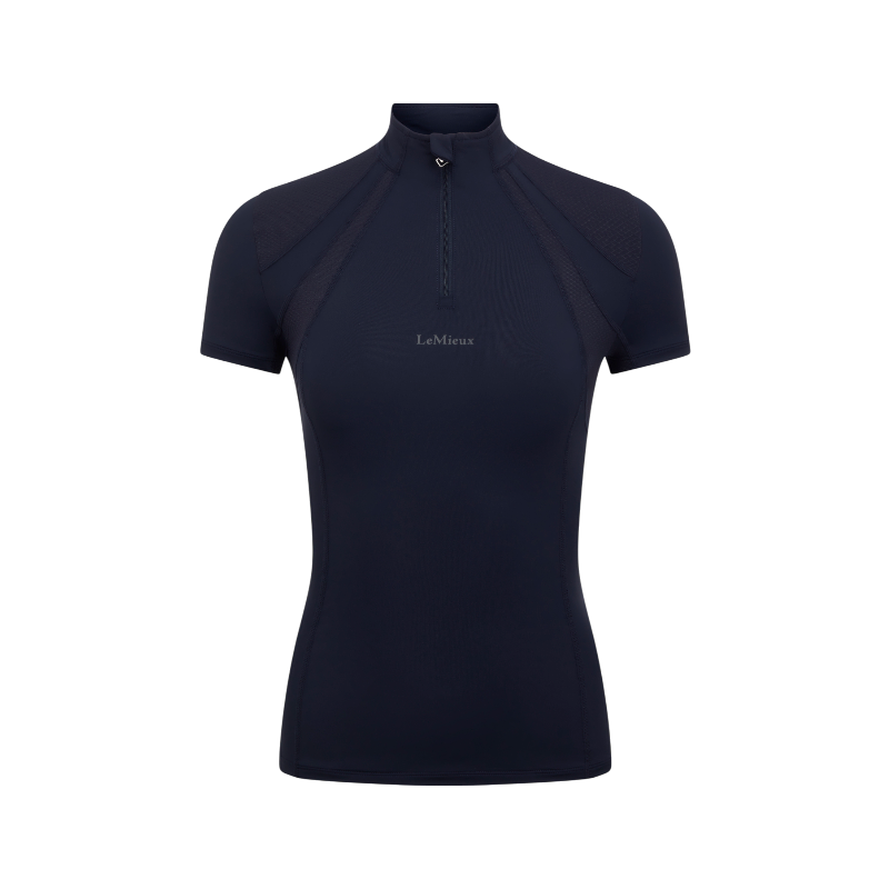 Lemieux - Baselayer manches courtes femme Mia Mesh marine