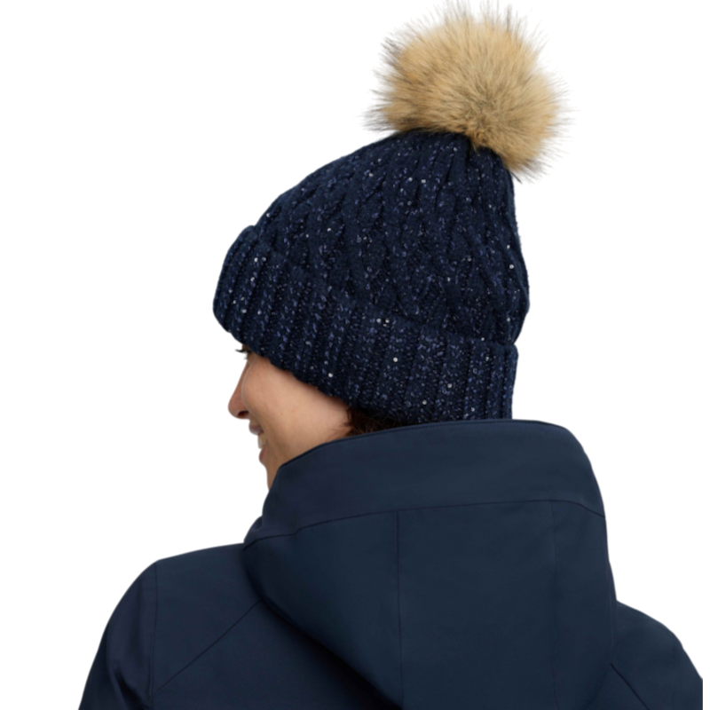 LeMieux – Damenmütze Bernie mit Pailletten in Marineblau