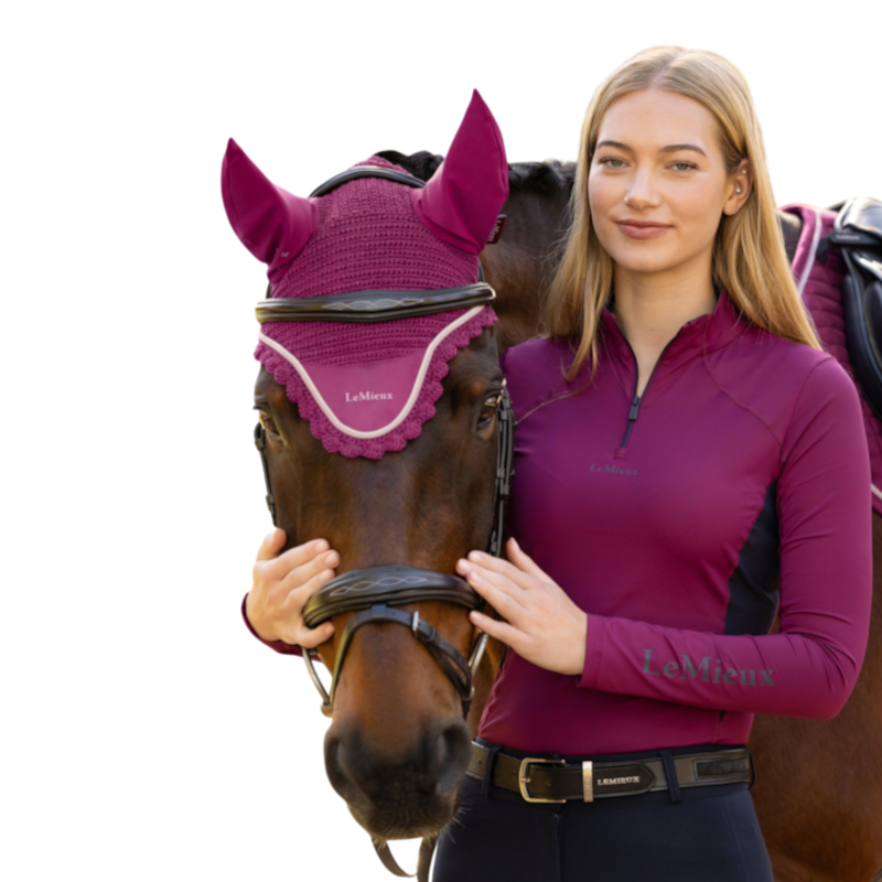 LeMieux – Fliegenhaube Klassik Brombeere