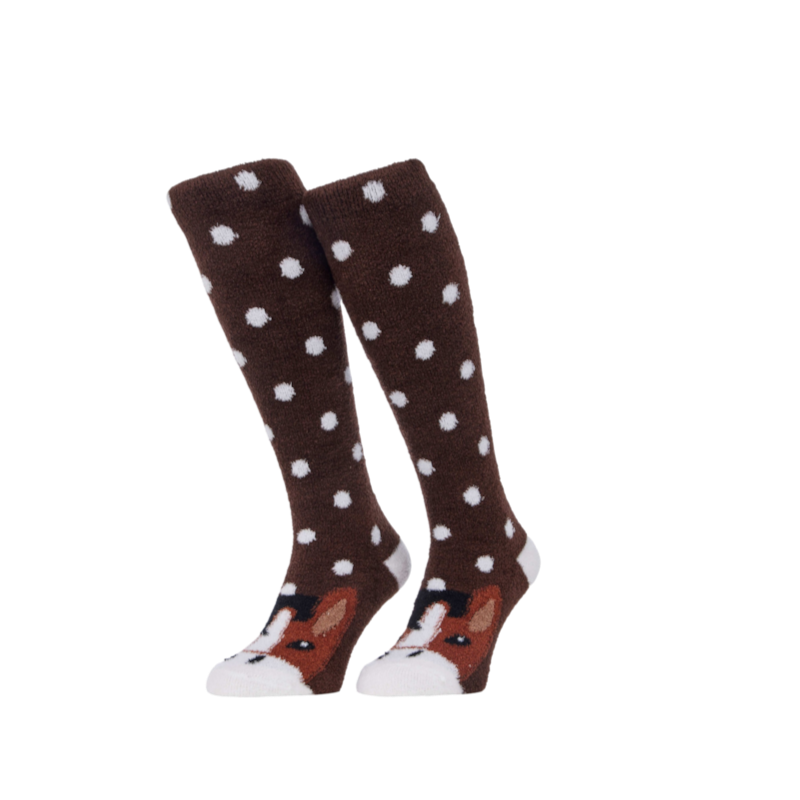 LeMieux - Fluffy riding socks in Titan
