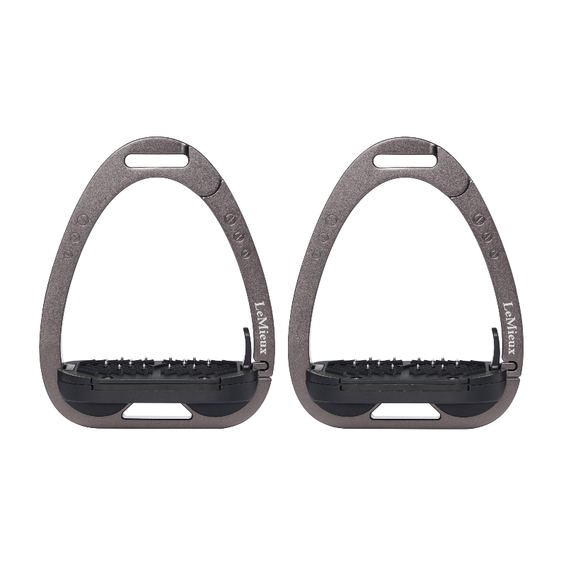 Lemieux - Vetor Balance Carbon gray compensating stirrups 