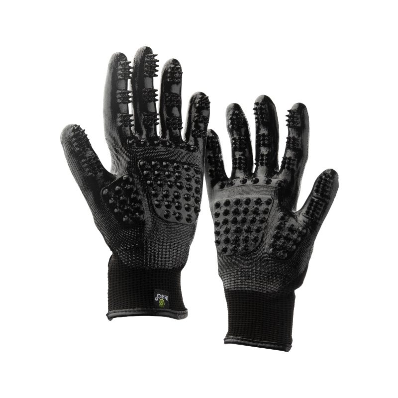 Lemieux - Hands On black grooming gloves 
