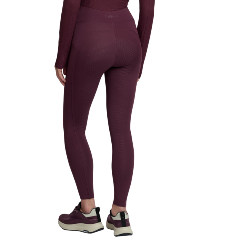 LeMieux - Women's Natalie Warm Riding Leggings in Bramble