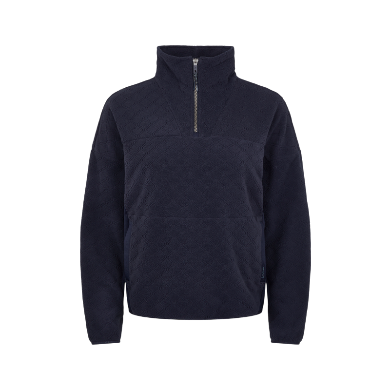 Lemieux - Damen Langarm-Sweatshirt Dana Quarter Zip Marine | - Ohlala