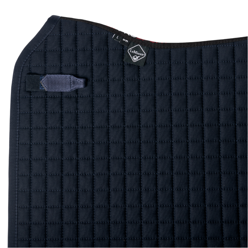 Lemieux - Tapis de dressage Square Coton marine | - Ohlala
