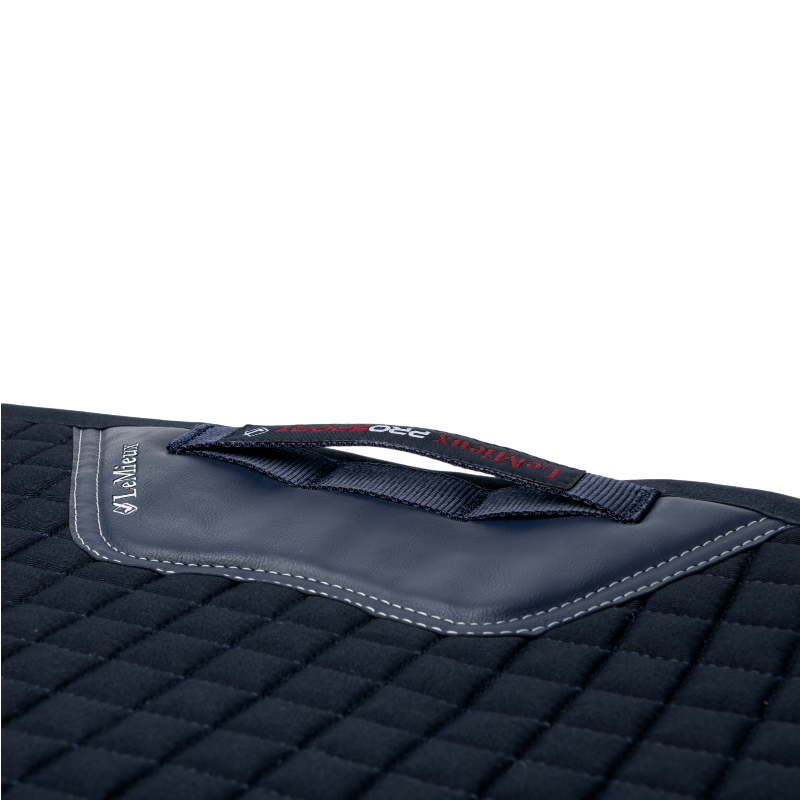 Lemieux - Tapis de dressage Square Coton marine | - Ohlala