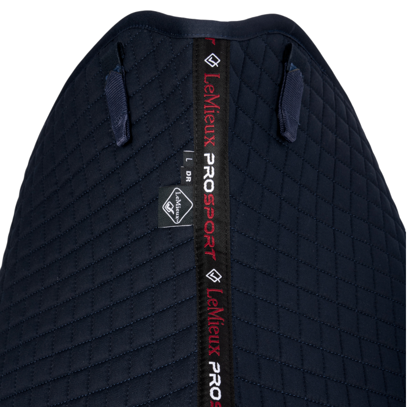 Lemieux - Tapis de dressage Square Coton marine | - Ohlala