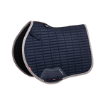 Lemieux - Tapis de selle Square EuroJump Suede marine | - Ohlala