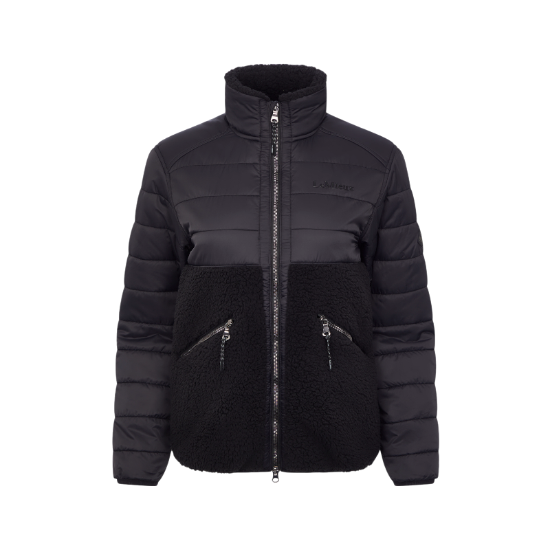 Lemieux - Polaire manches longues hybride femme Alissa noir