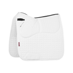 Lemieux - Pro Sorb Plain 2 Square dressage saddle pad white | - Ohlala