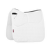 Lemieux - Pro Sorb Plain 2 Square dressage saddle pad white | - Ohlala