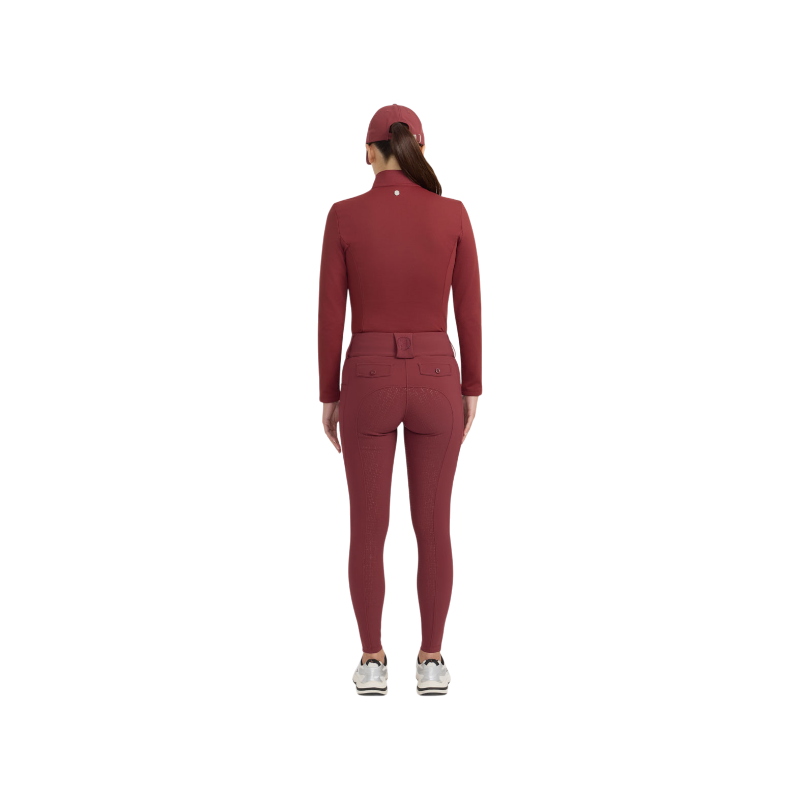Harcour - Pantalón de equitación mujer Ludivine vigne