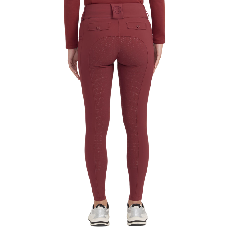 Harcour - Pantalón de equitación mujer Ludivine vigne