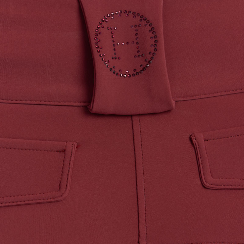 Harcour - Pantalón de equitación mujer Ludivine vigne