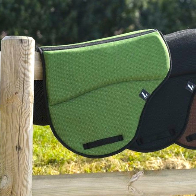 Lami-cell - Tapis de selle mesh Endurance vert