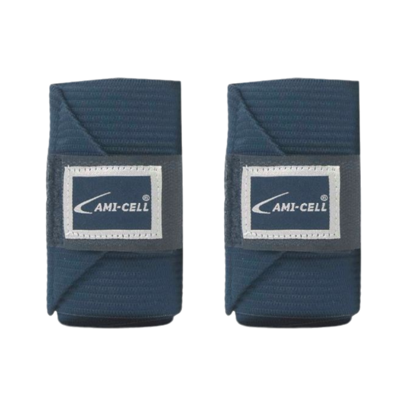 Lami-cell - Navy elastic work bands x2