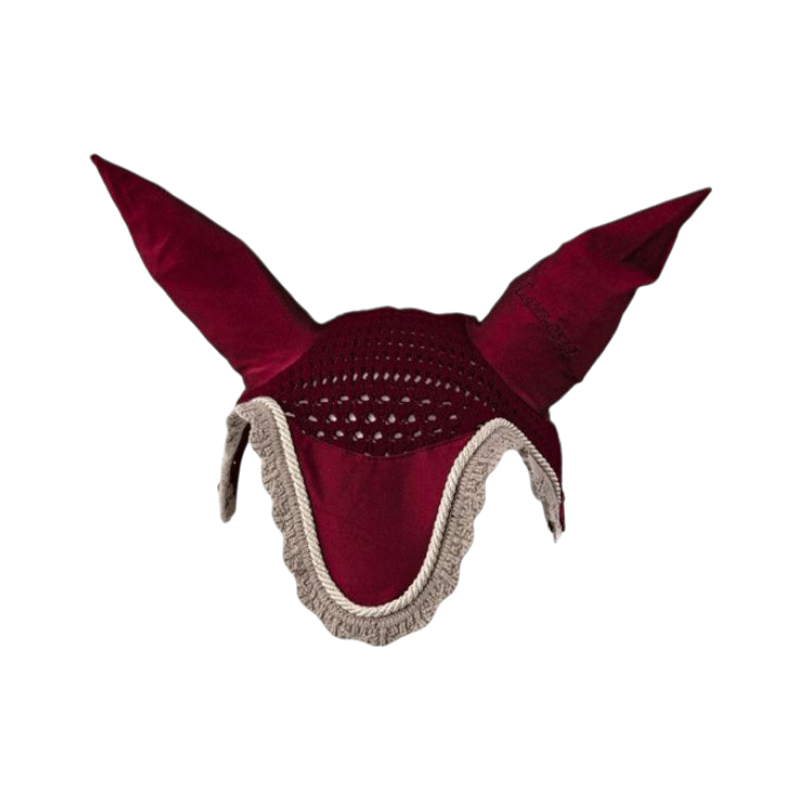 Lami-cell - Short hat for horses Elegance burgundy